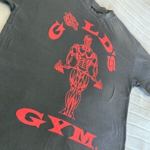 Darc Sport “GOLDS GYM” Wolves Oversized Tee